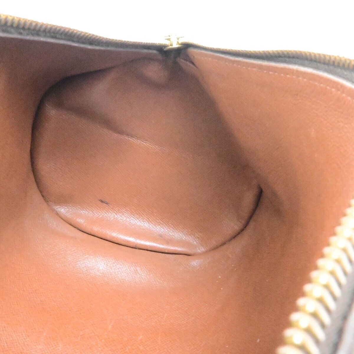 LOUIS VUITTON Logo PAPILLON 30 Hand Bag Monogram Leather Brown M51365 64ED931