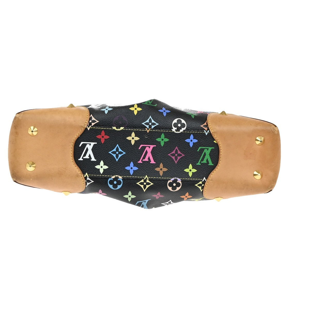 LOUIS VUITTON Judy MM Chain Hand Bag Monogram Multi Leather BK M40256 54RL420