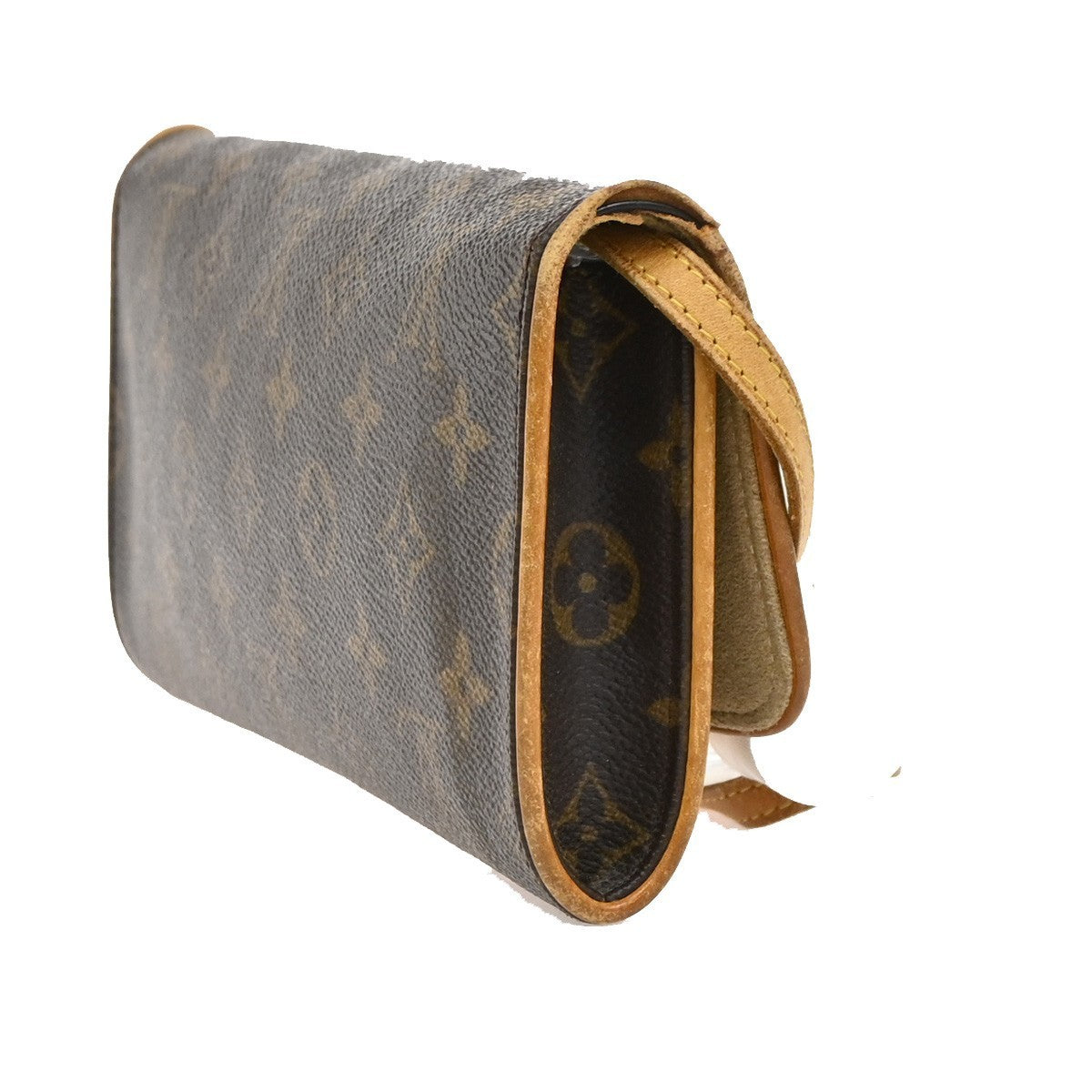 LOUIS VUITTON Pochette Twin GM 2Way Shoulder Bag Monogram Brown M51852 65PA069