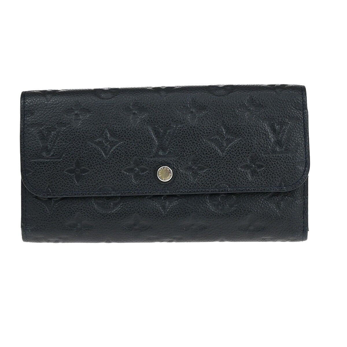 LOUIS VUITTON Virtuose Trifold Wallet Monogram Empreinte Blue M60258 88KA281