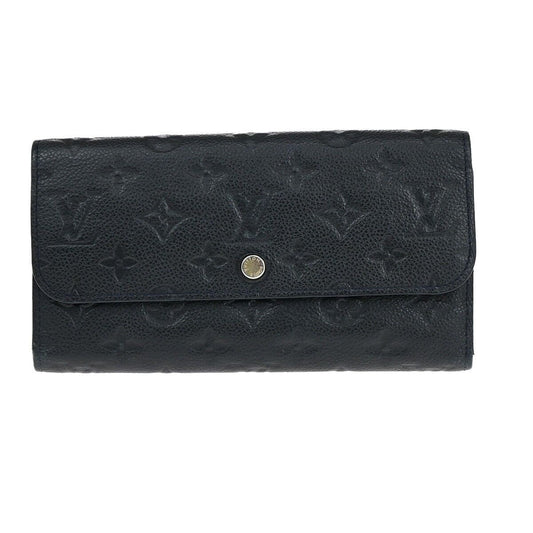 LOUIS VUITTON Virtuose Trifold Wallet Monogram Empreinte Blue M60258 88KA281