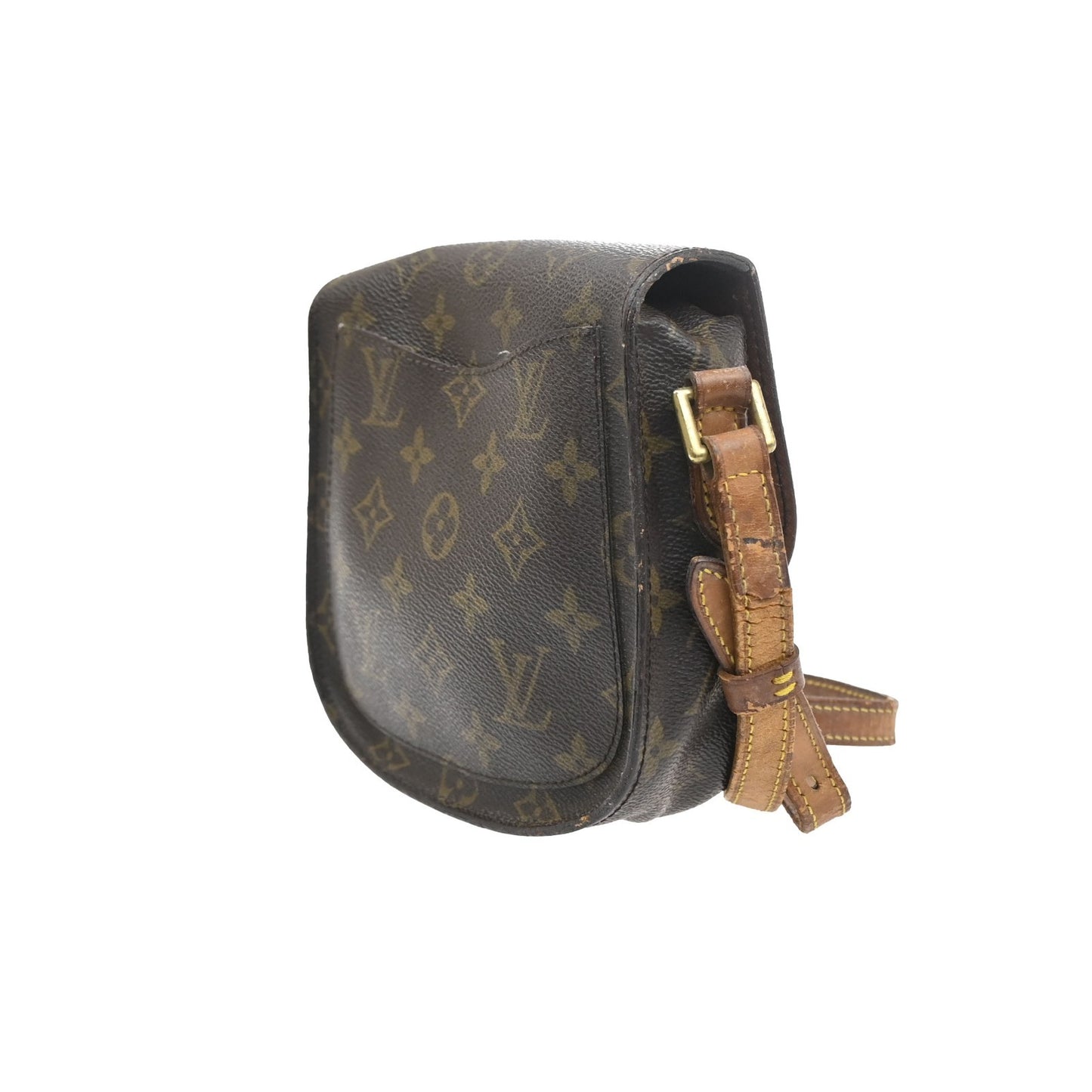 LOUIS VUITTON Mini Saint Cloud Shoulder Bag Monogram Leather BN M51244 38MA657
