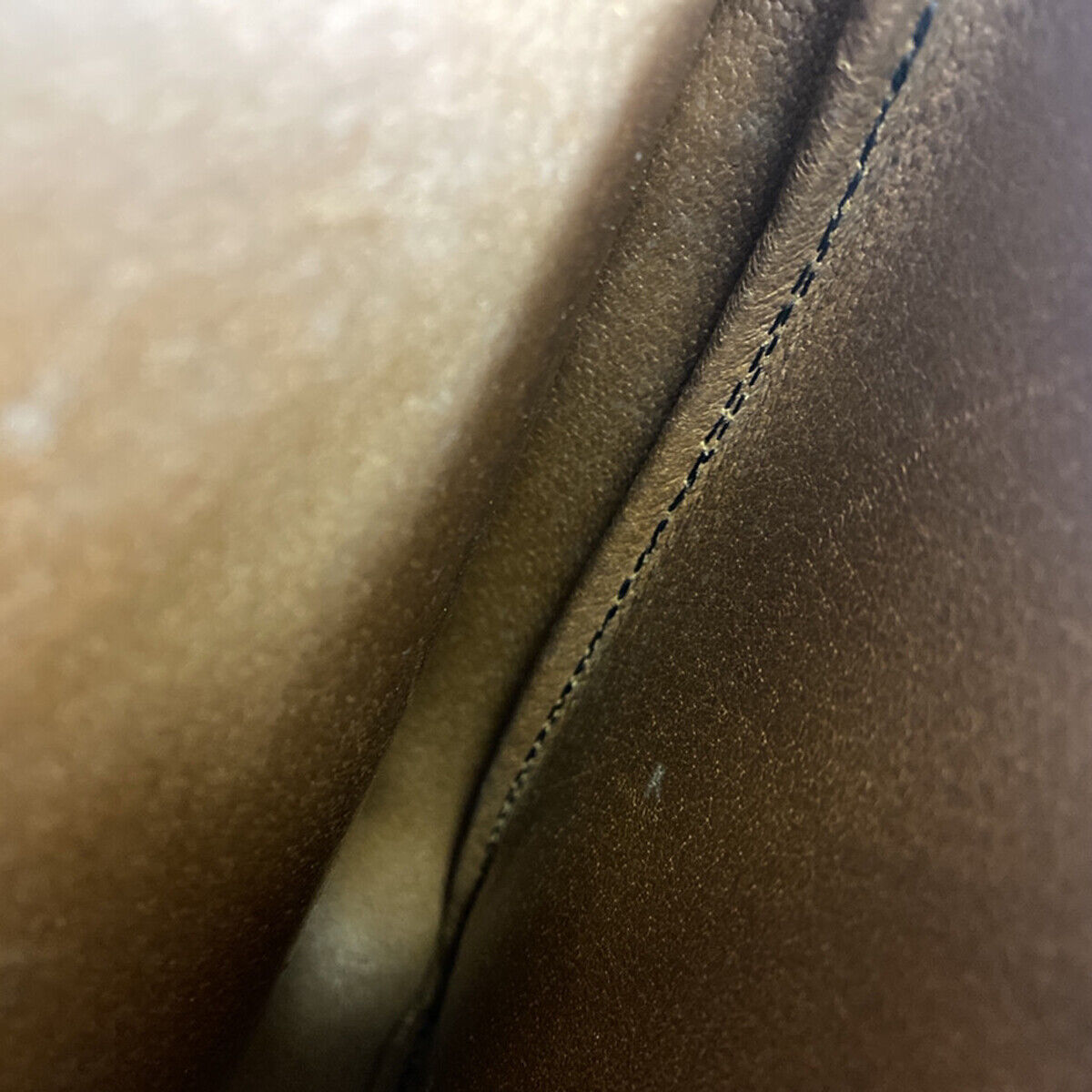 LOUIS VUITTON Cartouchiere GM Shoulder Bag Monogram Leather Brown M51252 60YG597