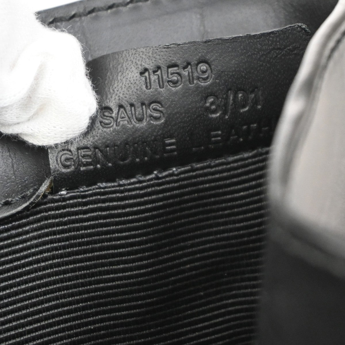 BALLY Logo Briefcase Business Hand Bag Leather Black SHW Spain 09ZA039