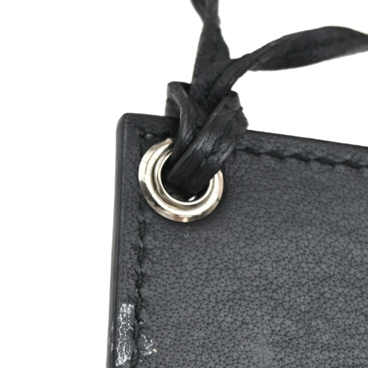 BALENCIAGA Logo Everyday Tote XS Shoulder Hand Bag Leather Black 83EF081