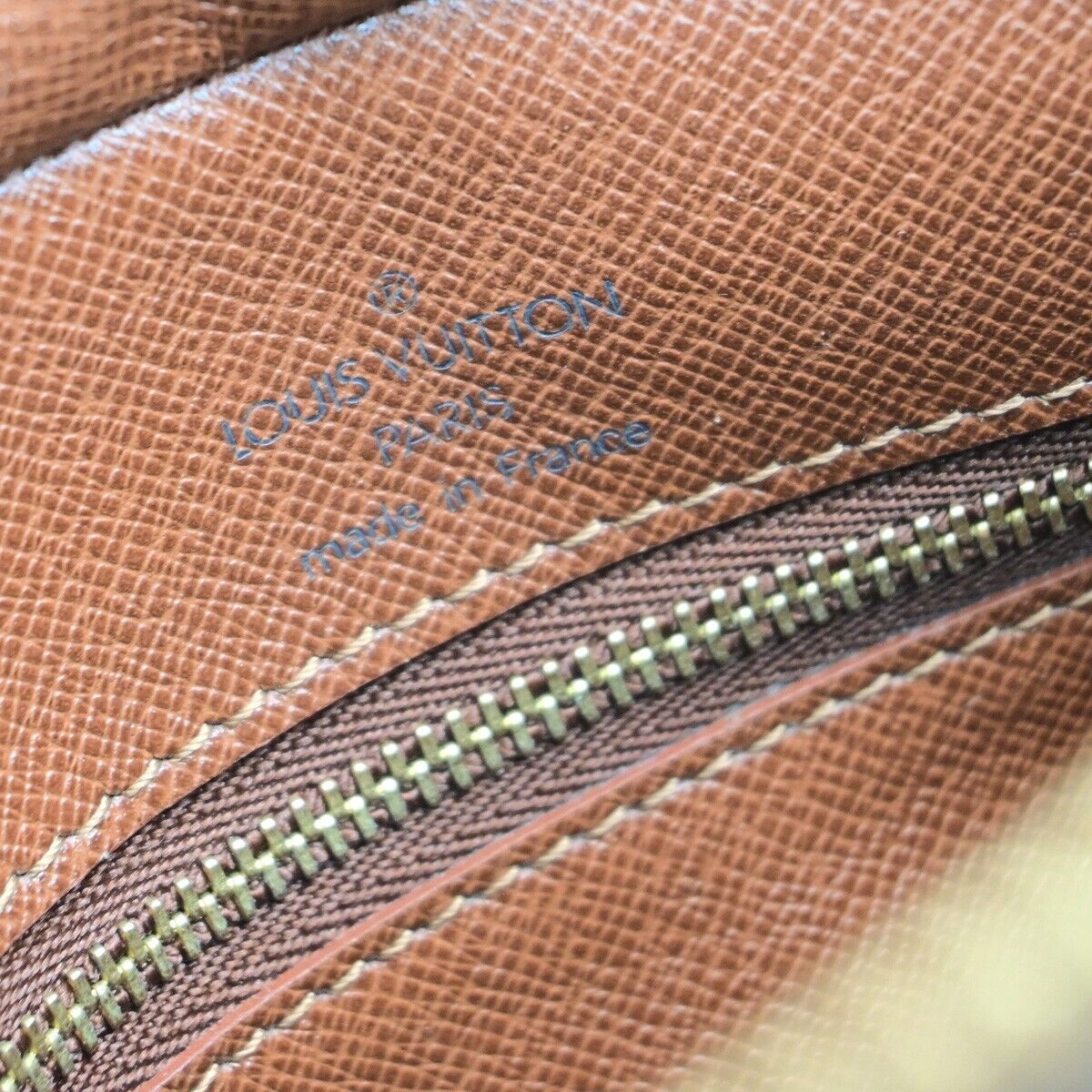 LOUIS VUITTON Boulogne 30 Shoulder Bag Monogram Leather Brown M51265 18ED944