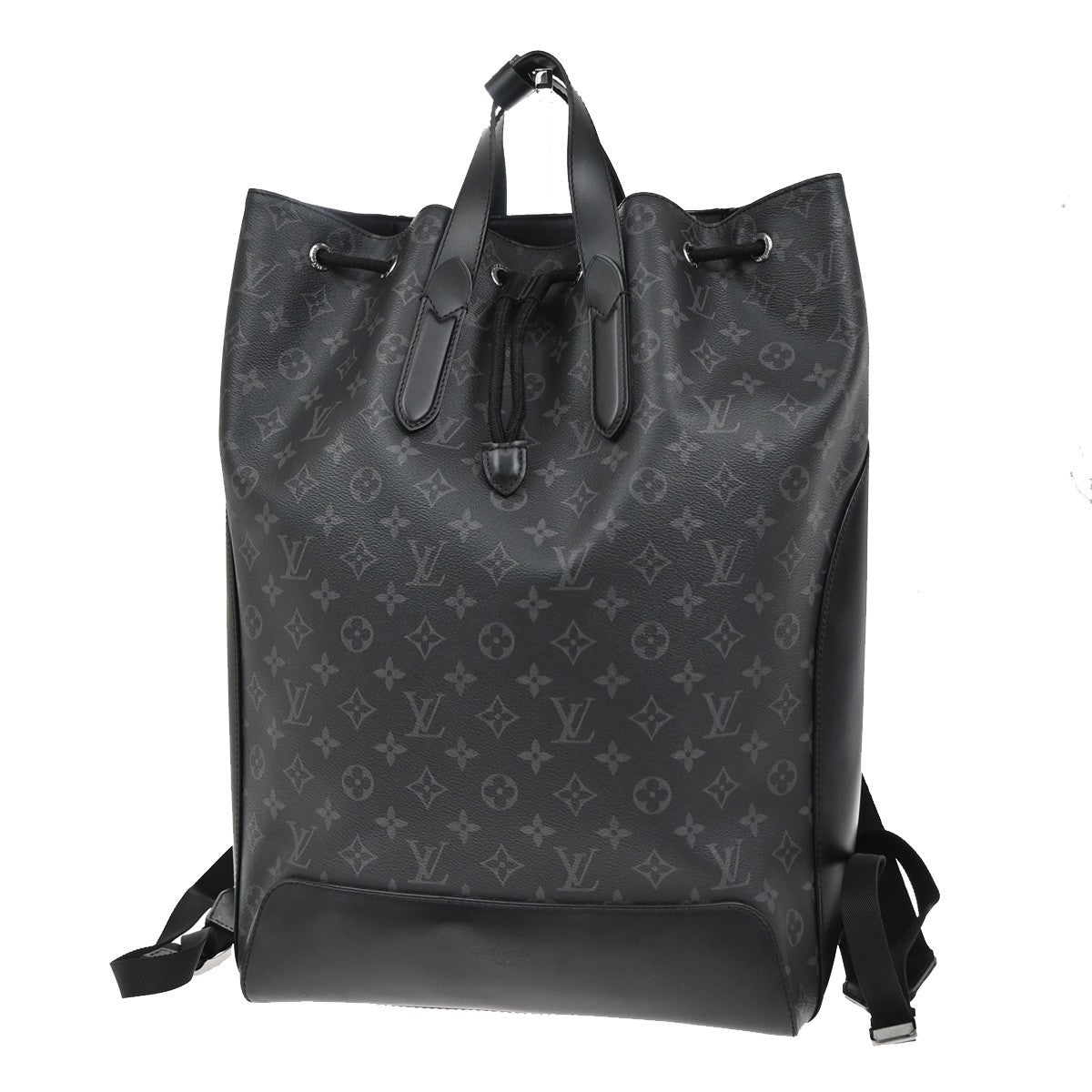 LOUIS VUITTON Explorer Backpack Bag Monogram Eclipse Leather BK M40527 691RL414
