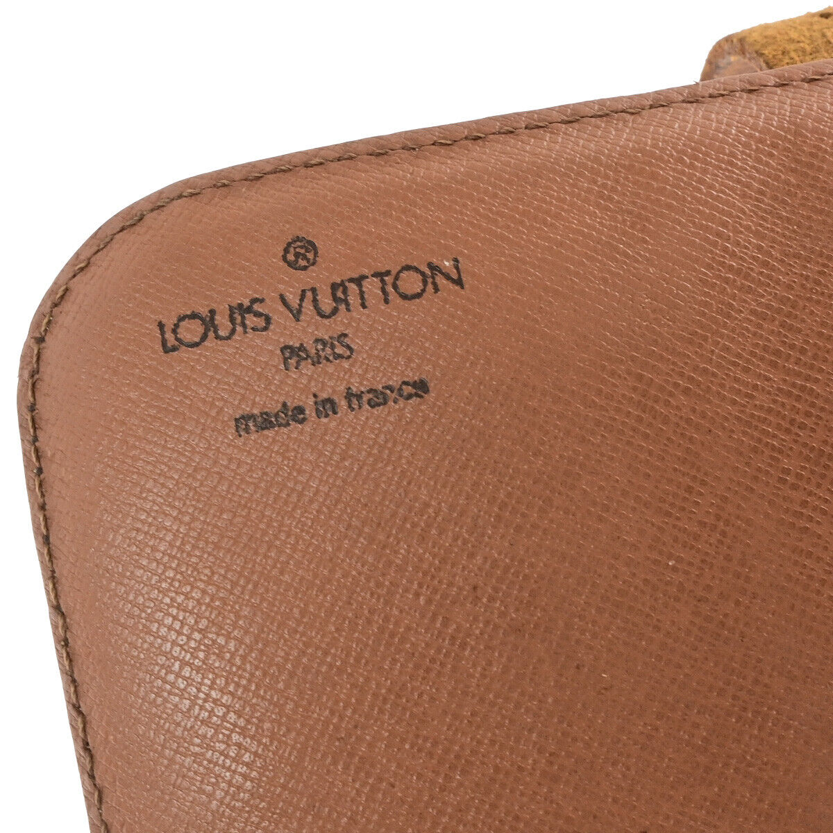 LOUIS VUITTON Cartouchiere MM Shoulder Bag Monogram Leather Brown M51253 68YF331