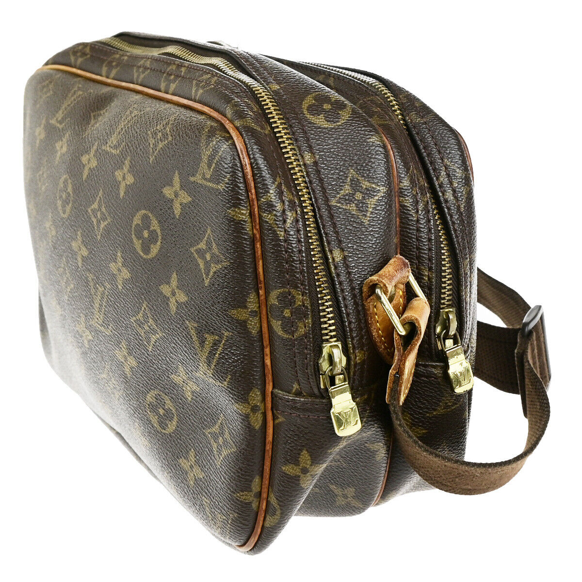 LOUIS VUITTON Reporter PM Crossbody Shoulder Bag Monogram Leather M45254 64SJ515