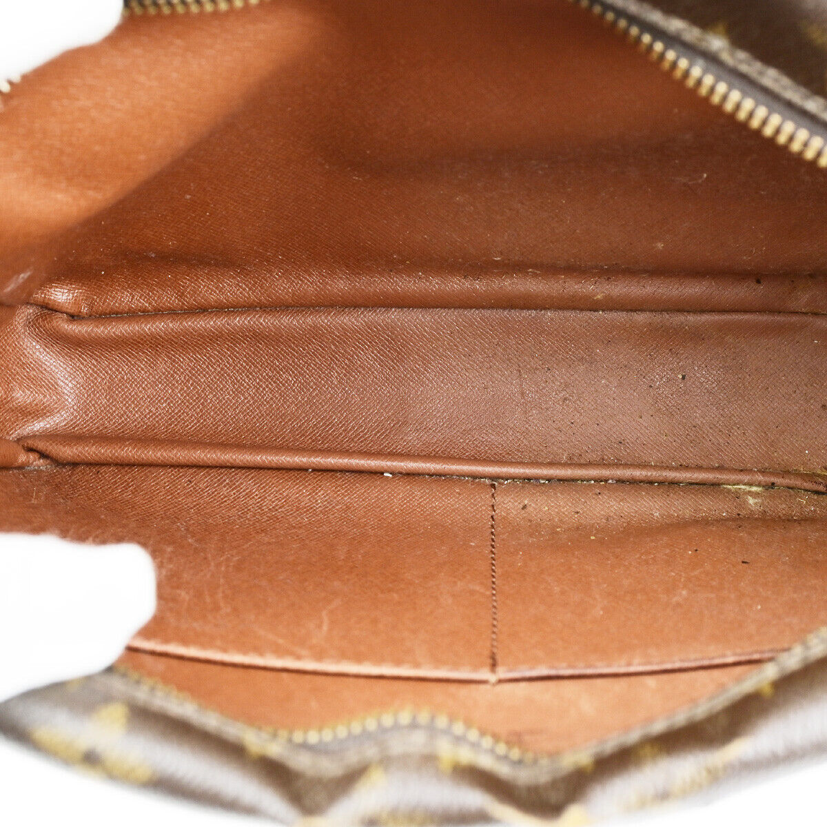 LOUIS VUITTON Compiegne 28 Clutch Hand Bag Monogram Leather Brown M51845 01YG773