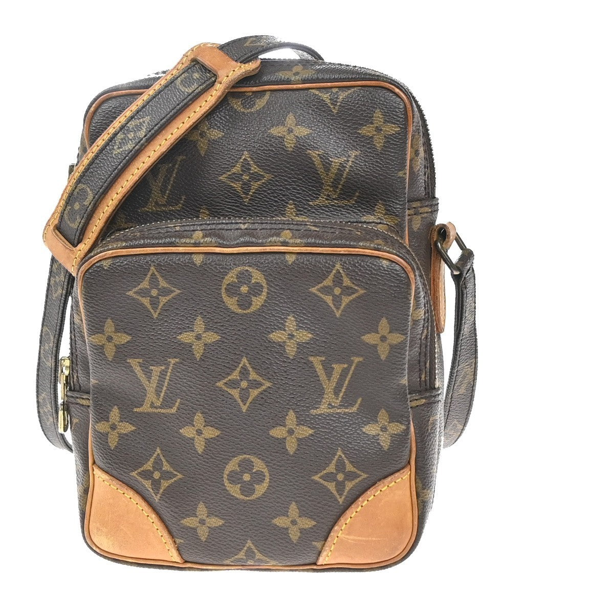 LOUIS VUITTON Amazon Crossbody Shoulder Bag Monogram Leather BN M45236 80EG345