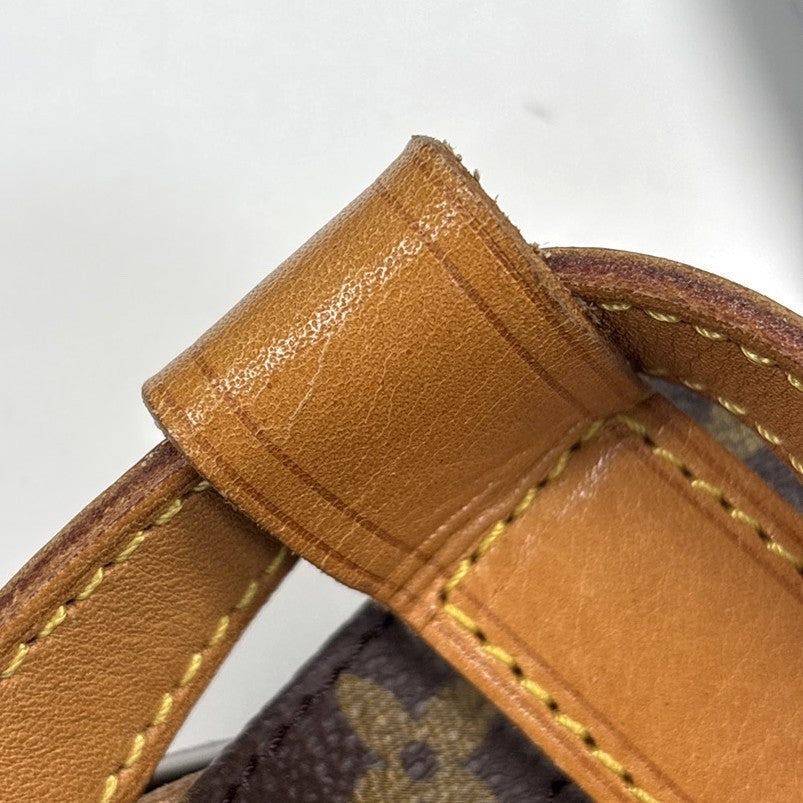 LOUIS VUITTON LV Randonnee GM Shoulder Bag Monogram Leather Brown M42244 15MA523