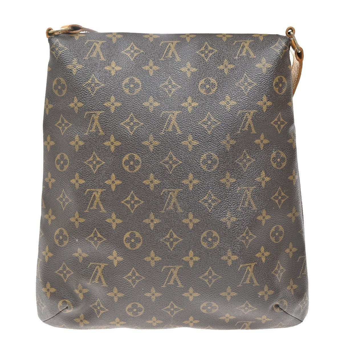 LOUIS VUITTON Musette Shoulder Bag Monogram Leather Brown France M51256 82KP596