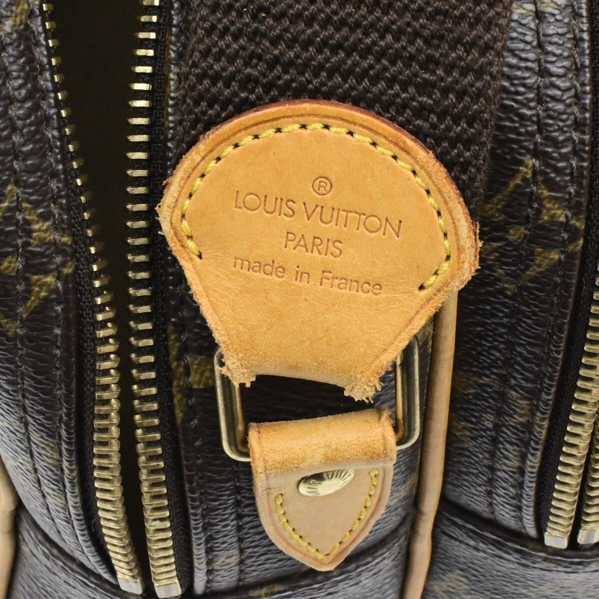 LOUIS VUITTON Reporter PM Crossbody Shoulder Bag Monogram Leather M45254 82EE133