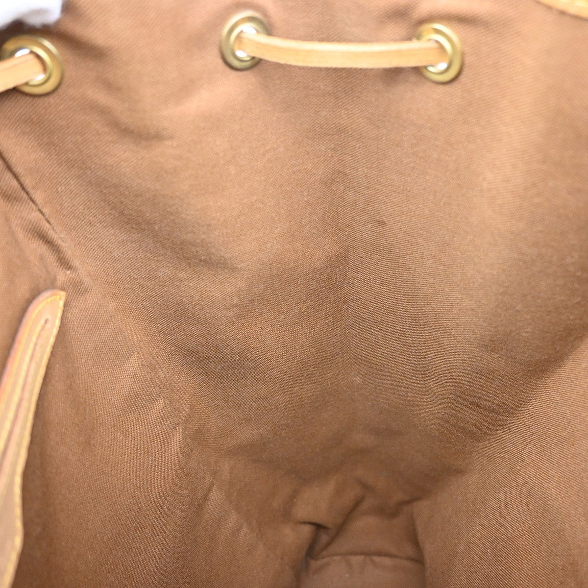 LOUIS VUITTON Montsouris GM Backpack Bag Monogram Leather Brown M51135 59KA641