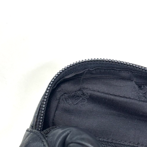 LOEWE Logo Anagram Shoulder Crossbody Bag Leather Black GHW Spain 35MA137