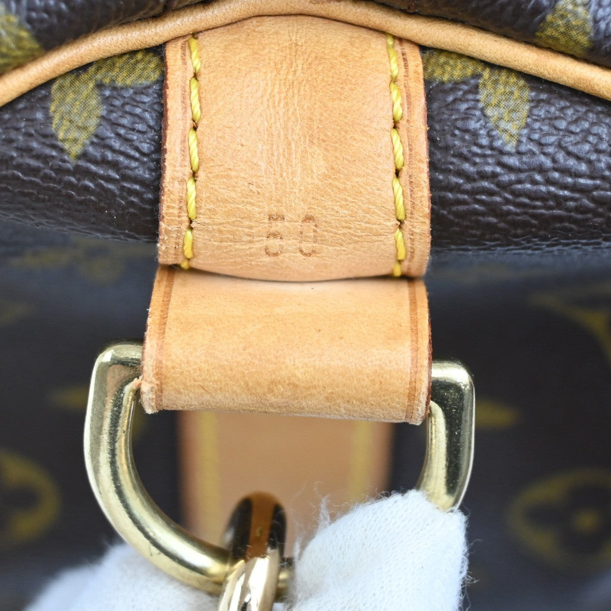 LOUIS VUITTON Keepall Bandouliere 50 2Way Hand Bag Monogram Brown M41416 99EF810