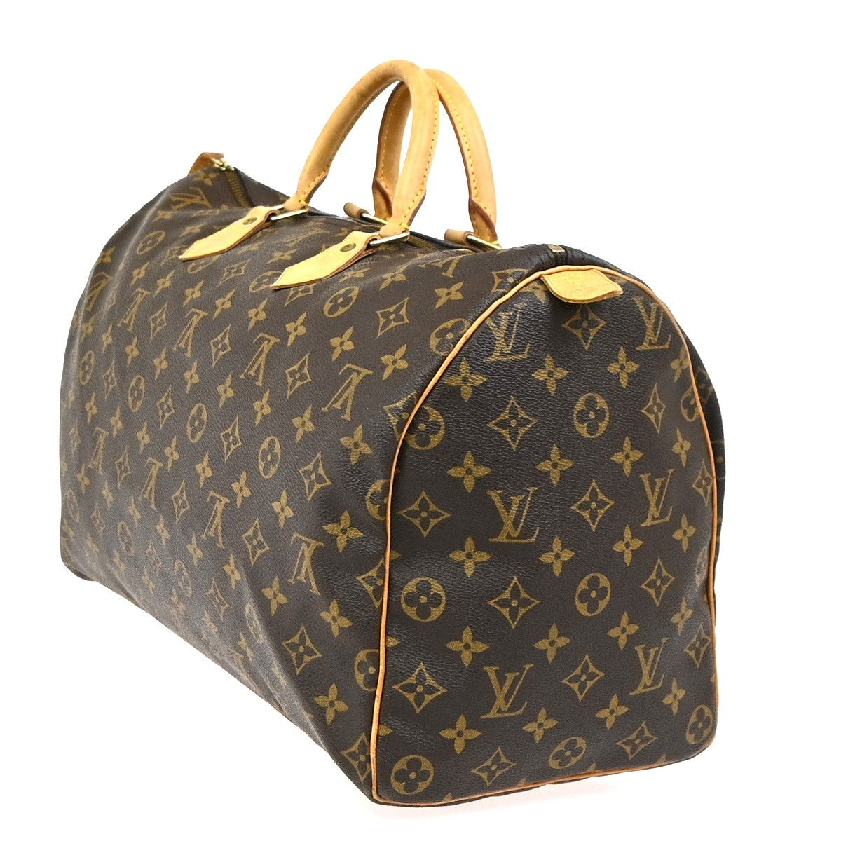 LOUIS VUITTON Speedy 40 Travel Hand Bag Monogram Leather Brown M41522 99YJ003