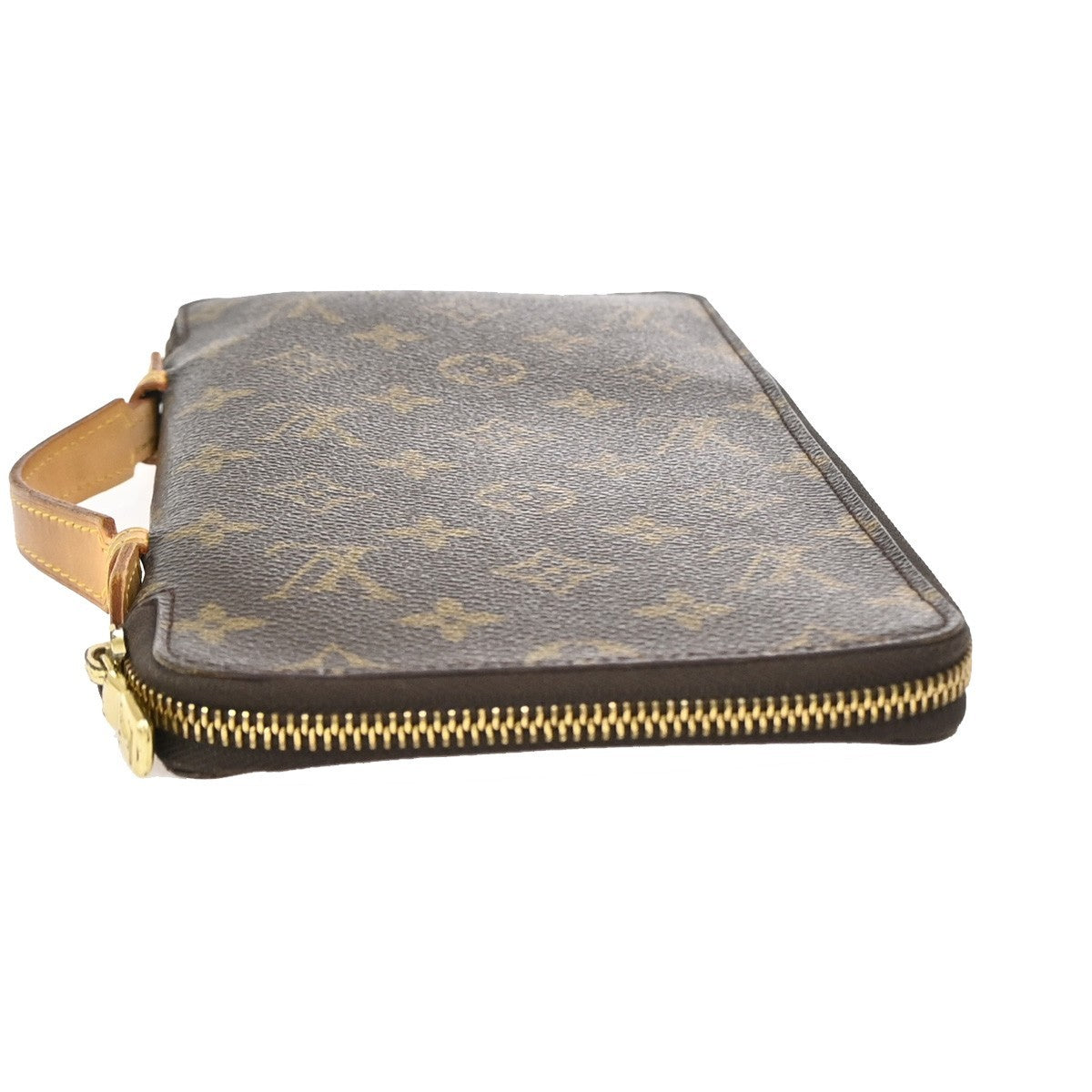 LOUIS VUITTON Organizer De Voyage Wallet Monogram Leather Brown M60119 86KB367