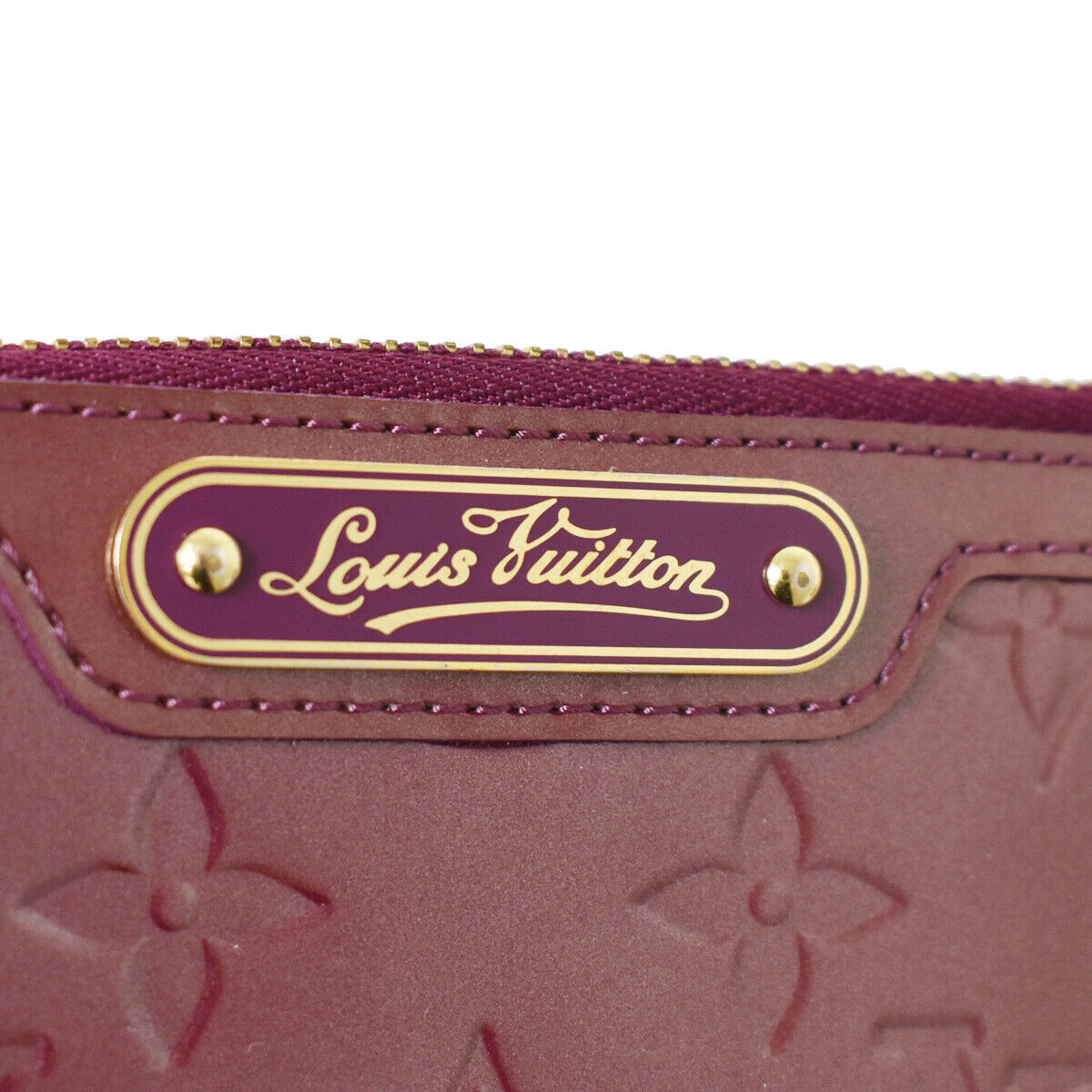 LOUIS VUITTON Pochette Cles Coin Wallet Monogram Vernis Violette M93560 69YC262