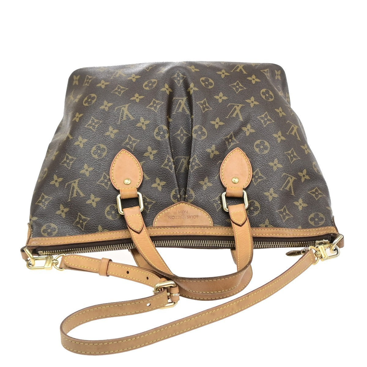 LOUIS VUITTON Palermo PM Shoulder Hand Bag Monogram Leather BN M40145 12MA720