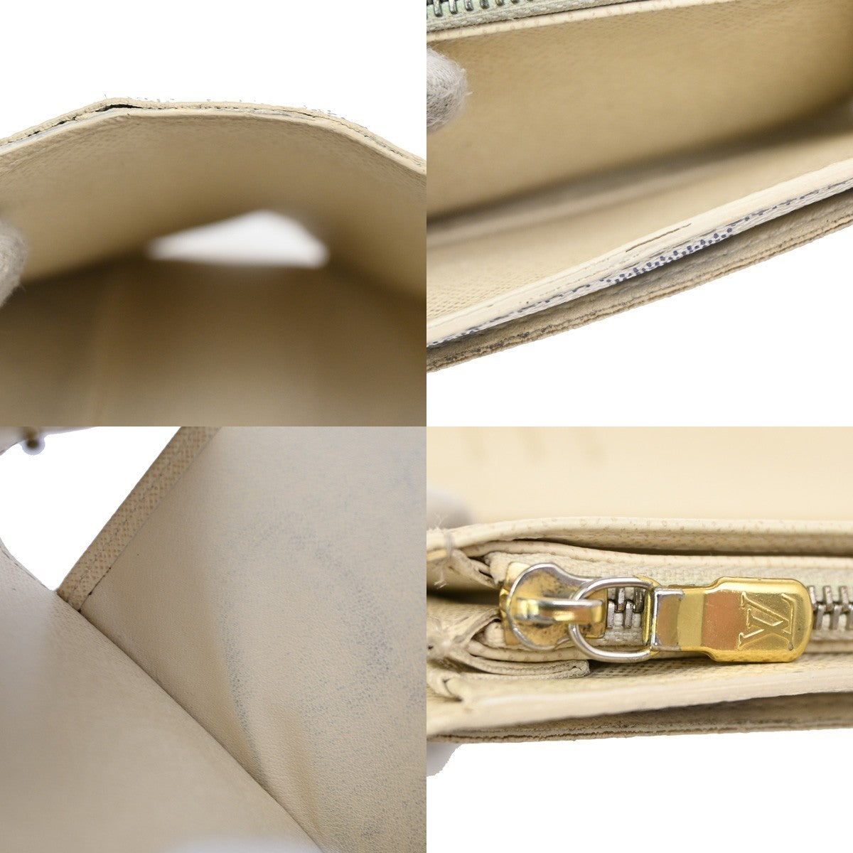 LOUIS VUITTON Portefeiulle Alexandra Wallet Damier Azur Leather N63068 67DA163