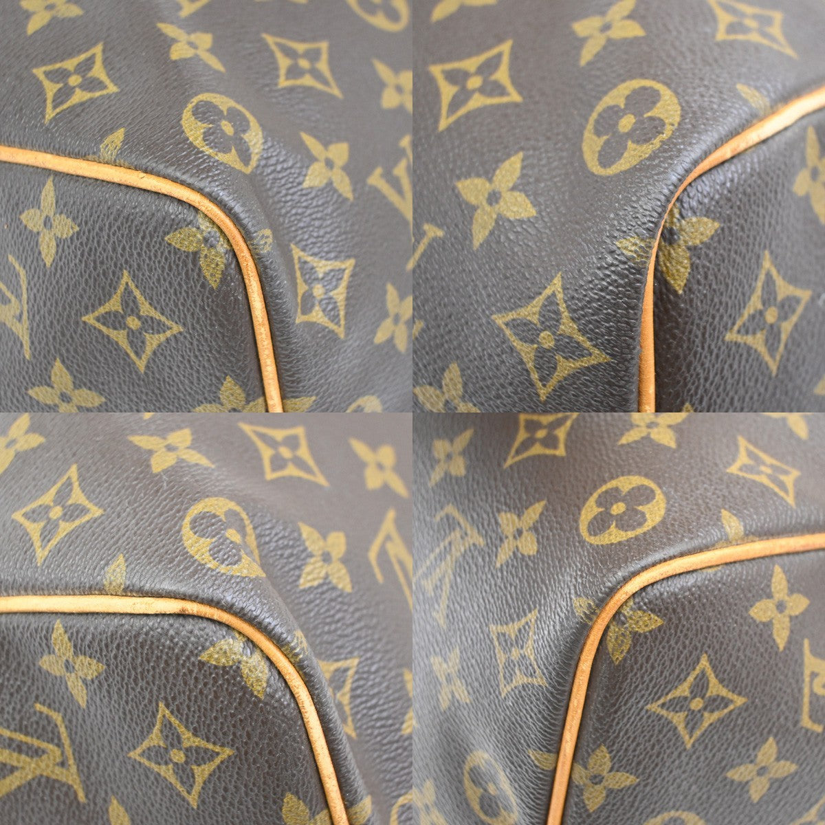 LOUIS VUITTON Keepall 50 Travel Hand Bag Monogram Leather Brown M41426 73YH896