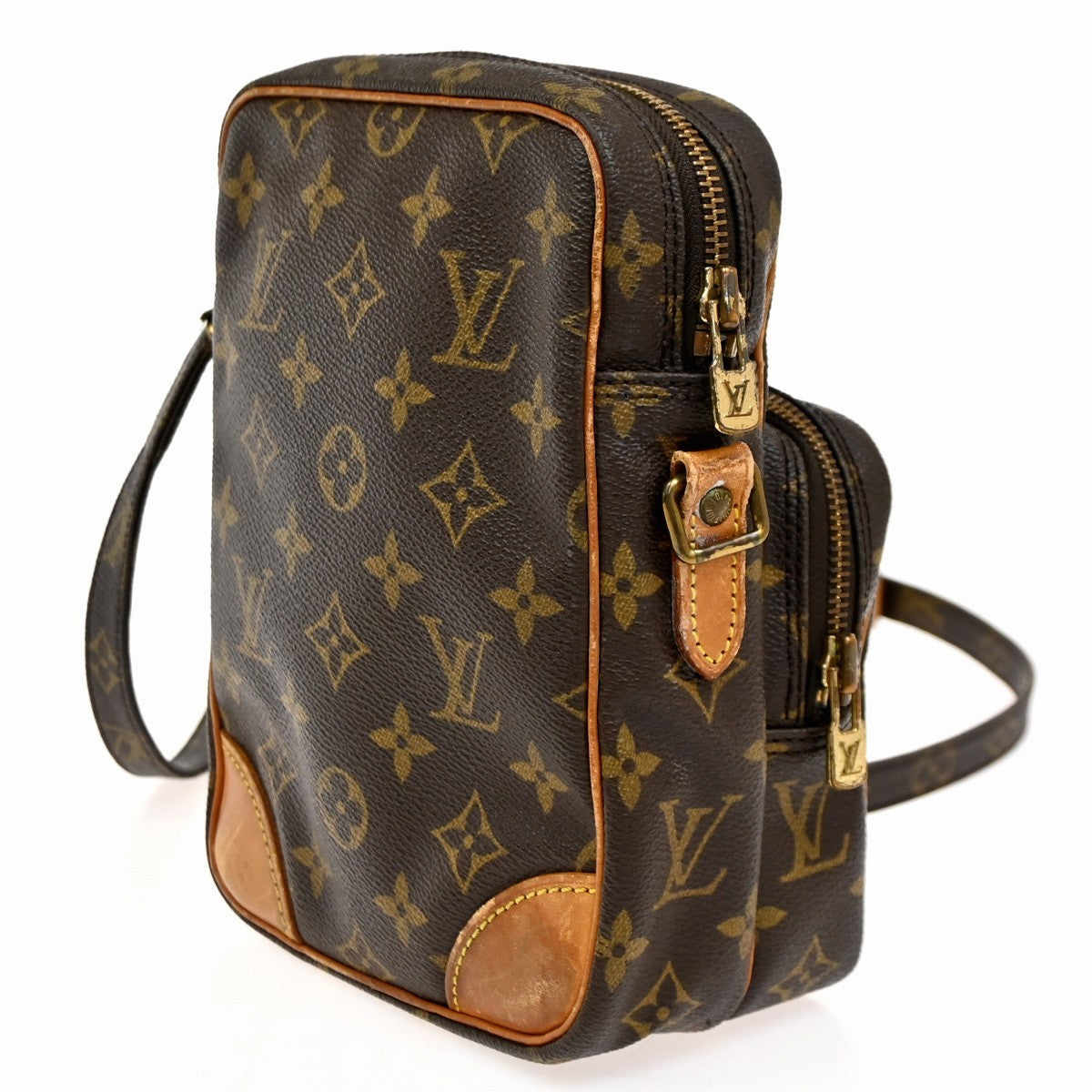LOUIS VUITTON Amazon Crossbody Shoulder Bag Monogram Leather BN M45236 36YH861