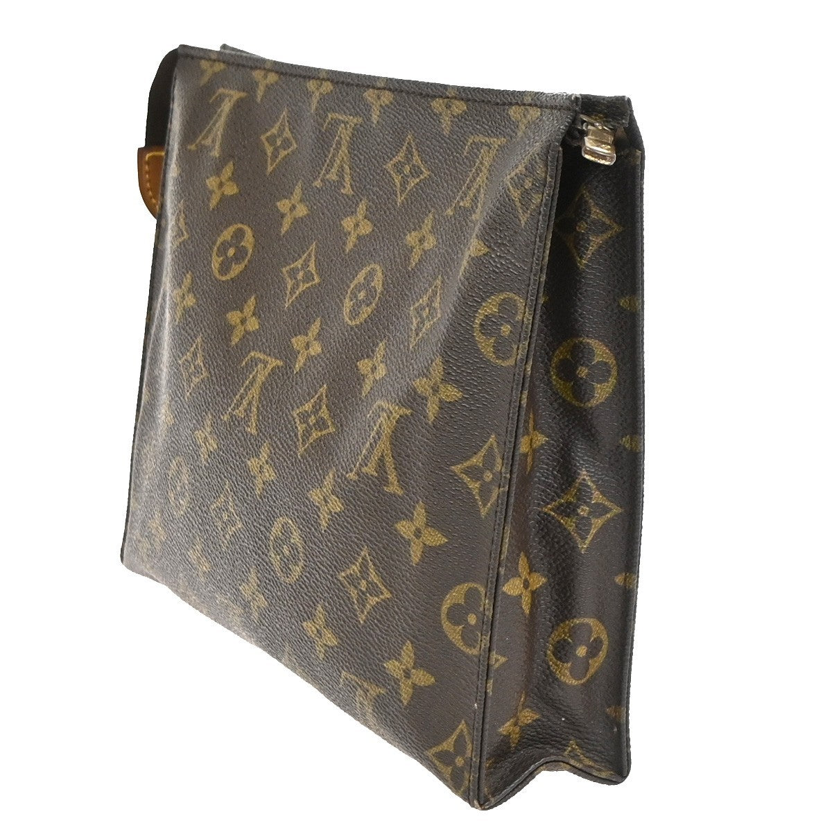 LOUIS VUITTON Poche Toilette 26 Clutch Pouch Bag Monogram Leather M47542 09YJ180