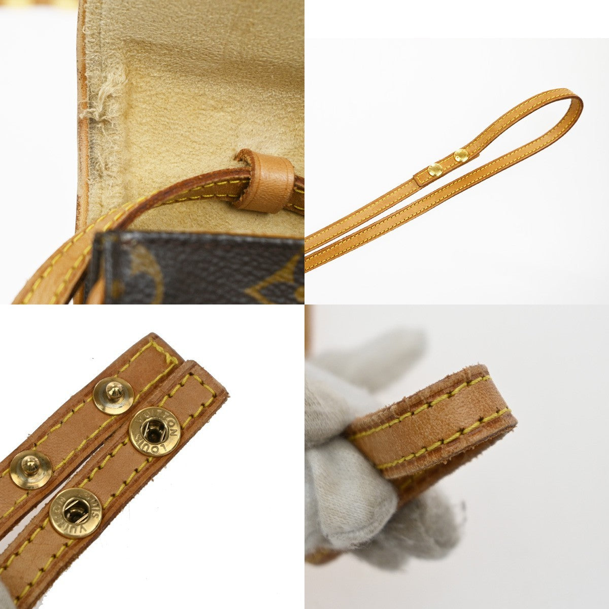 LOUIS VUITTON Pochette Twin GM 2Way Shoulder Bag Monogram Brown M51852 33PA005