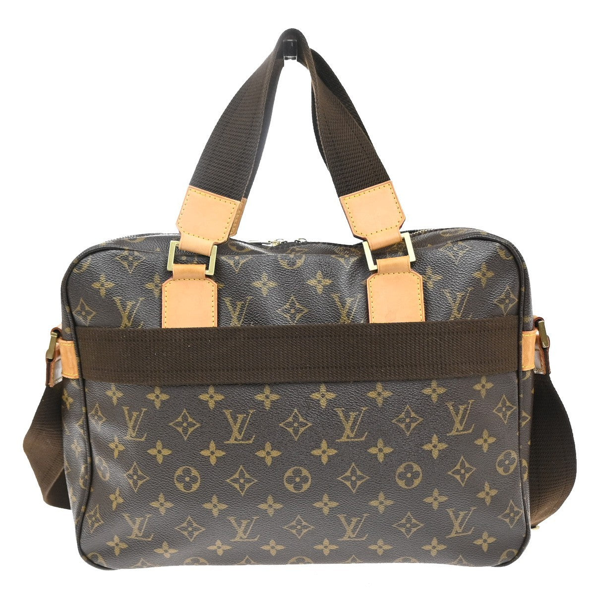 LOUIS VUITTON Sac Bosphore 2Way Hand Bag Monogram Leather Brown M40043 40MA582