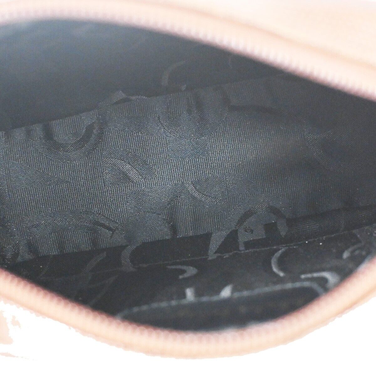 SALVATORE FERRAGAMO Vara Mini Shoulder Bag Embossing Leather Brown GHW 62YD180