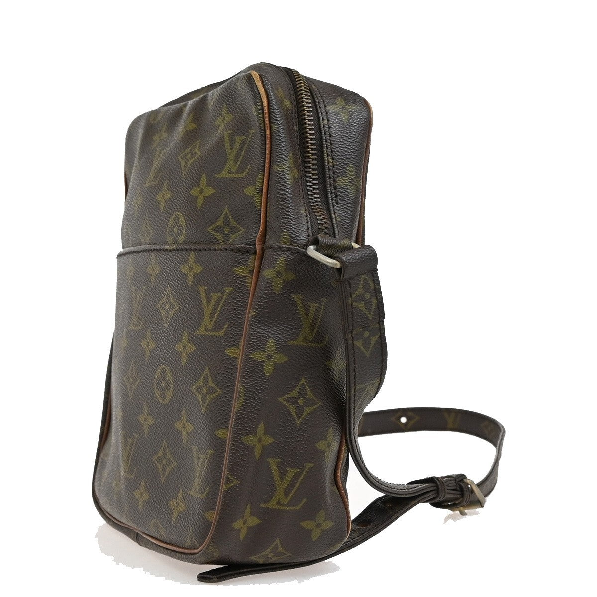 LOUIS VUITTON Petit Marceau Shoulder Bag Monogram Leather Brown M40264 04EE194