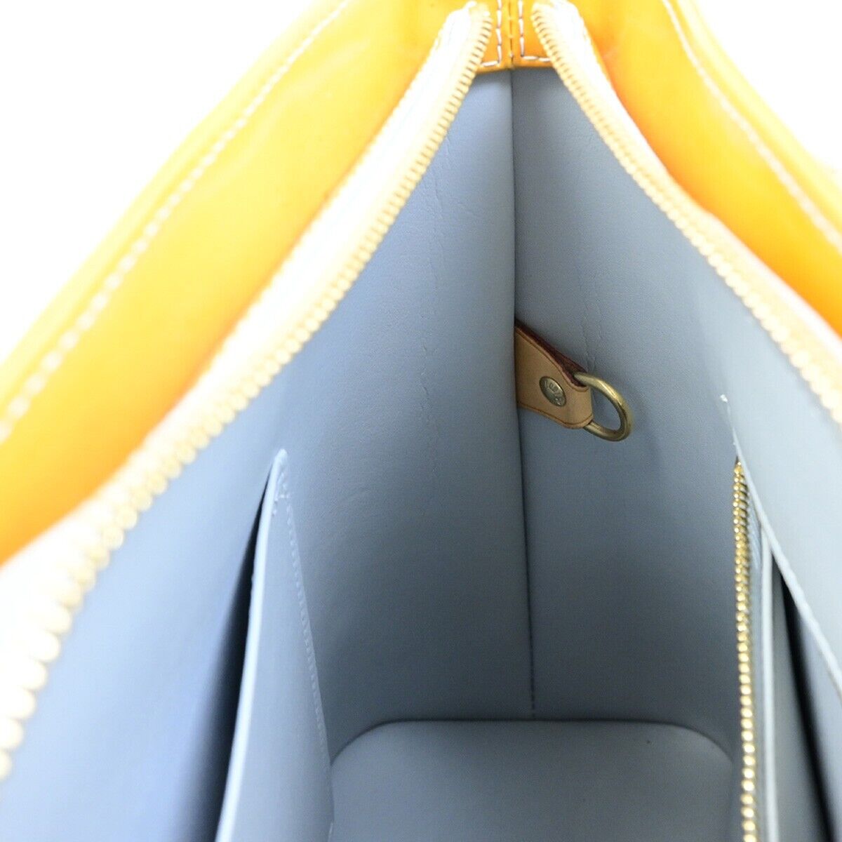 LOUIS VUITTON Houston Shoulder Bag Monogram Vernis Leather Yellow M91303 04ED912