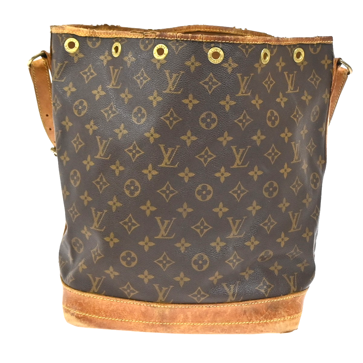 LOUIS VUITTON Noe GM Drawstring Shoulder Bag Monogram Leather BN M42224 66YJ060
