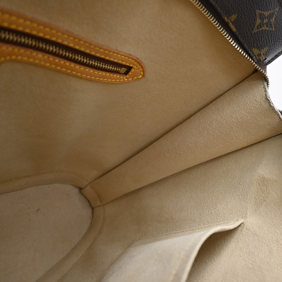 LOUIS VUITTON BABYLONE Shoulder Bag Monogram Leather Brown France M51102 87PA089