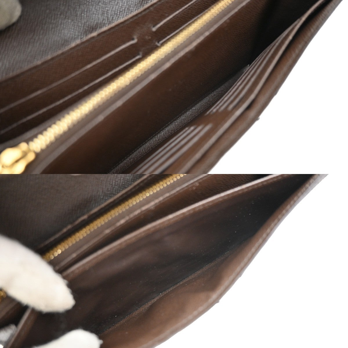 LOUIS VUITTON Portefeuille Sistine Long Bifold Wallet Damier BN N61747 30KP221