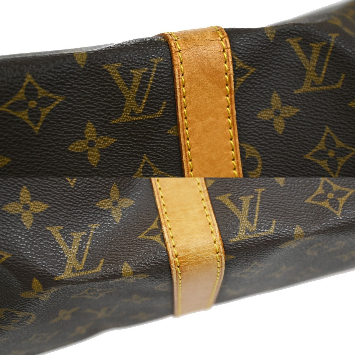 LOUIS VUITTON Keepall 50 Travel Hand Bag Monogram Leather Brown M41426 16YH913