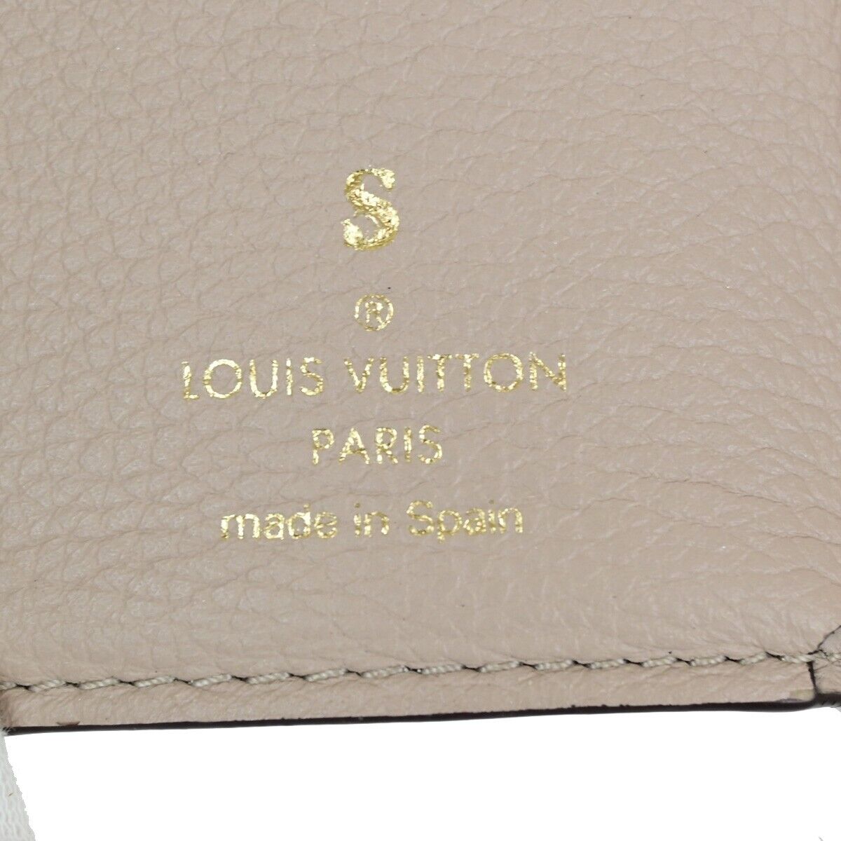 LOUIS VUITTON LV Portefeuille Rock Mini Wallet Trifold Greige M69340 30SH808
