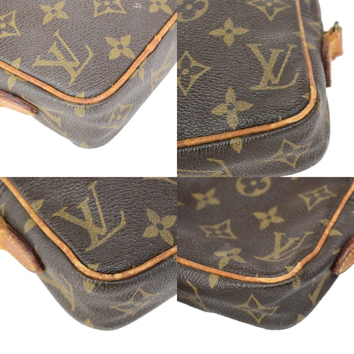 LOUIS VUITTON Mini Danube Shoulder Bag Monogram Leather BN France M45268 63FB171