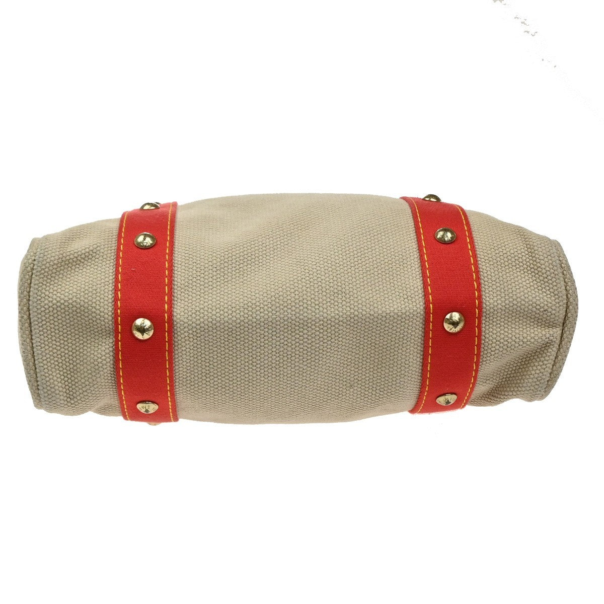 LOUIS VUITTON Cabas MM Shoulder Bag Antigua Canvas Leather Beige M40035 88MA592