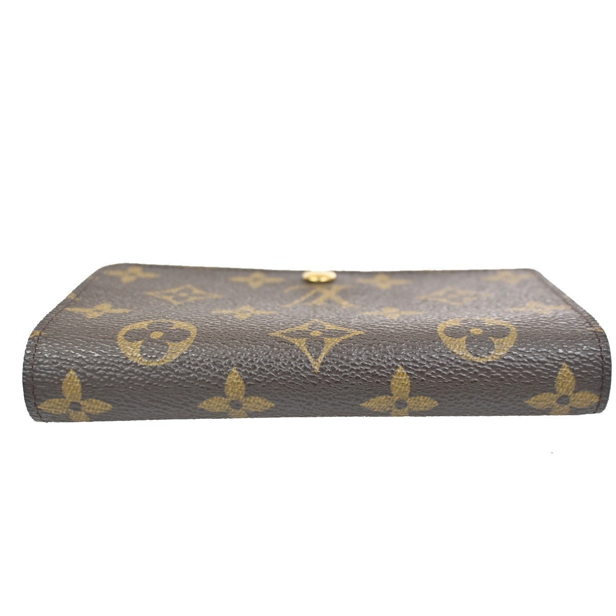 LOUIS VUITTON Porte Monnaie Billets Tresor Wallet Monogram Brown M61730 09KC301