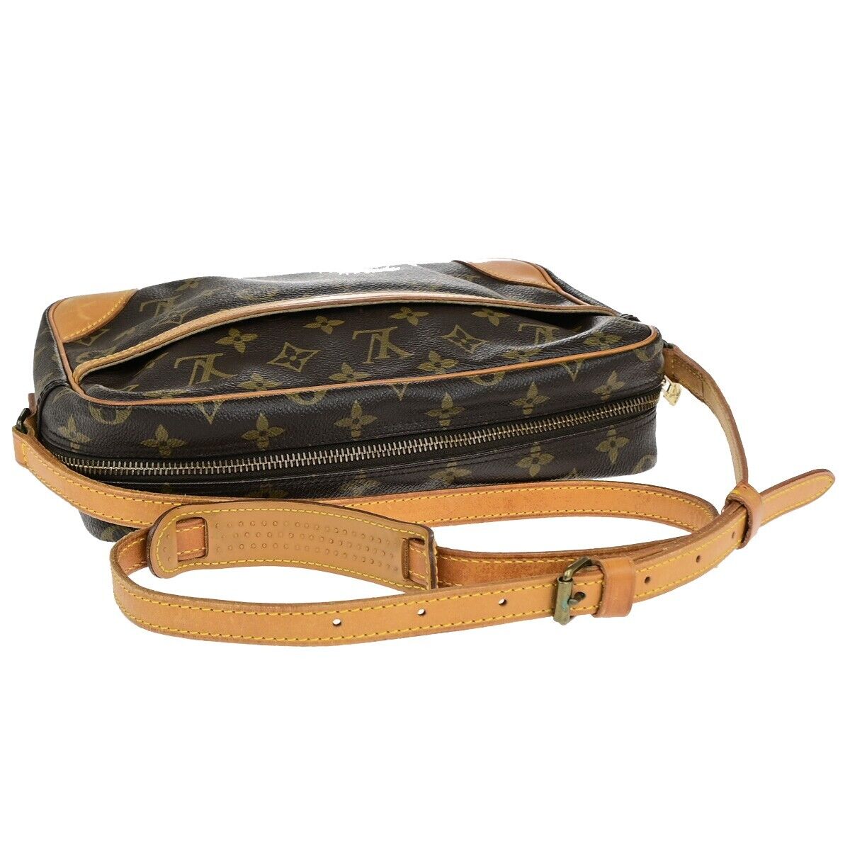 LOUIS VUITTON Trocadero 27 Shoulder Bag Monogram Leather Brown M51274 82EC899