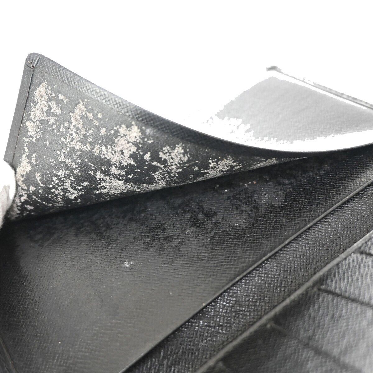 LOUIS VUITTON Porte Shekie Cult Credi Bifold Epi Black Leather M63732 01SH132