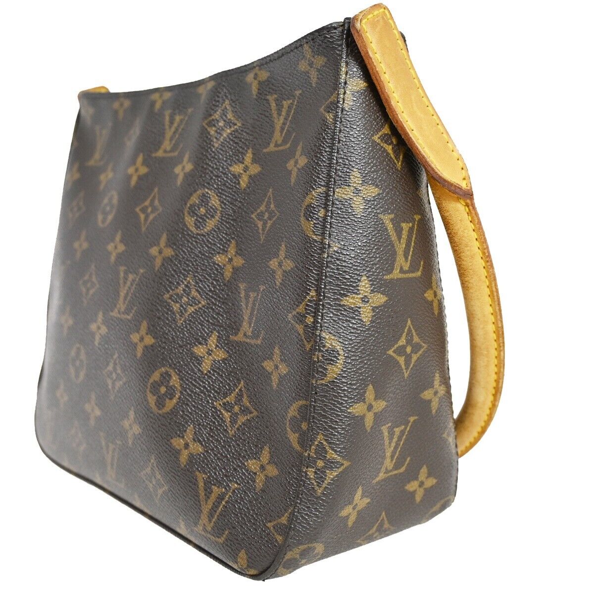 LOUIS VUITTON Looping MM Shoulder Bag Monogram Leather BN France M51146 85HB739