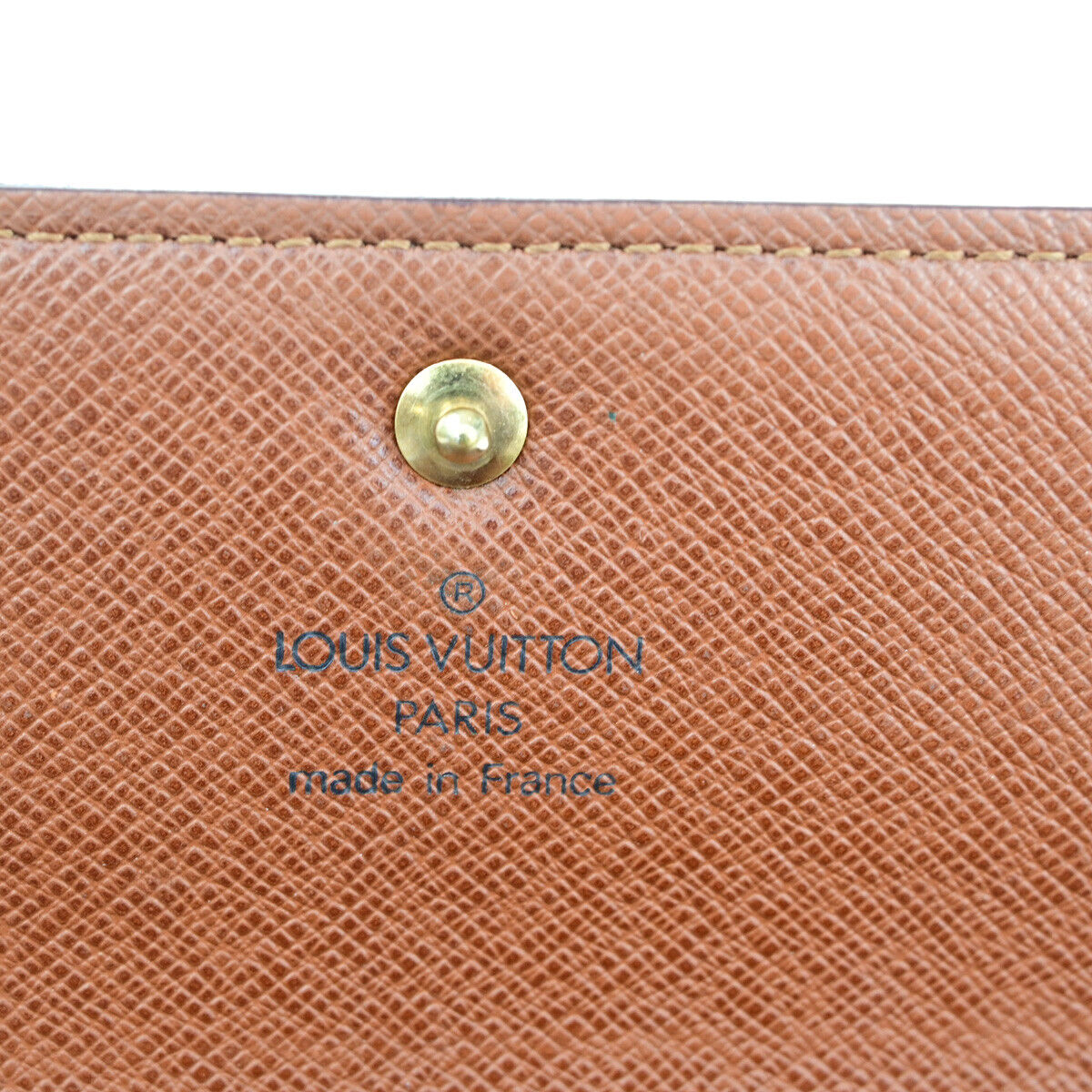 LOUIS VUITTON Porte Tresor Etui Papier Trifold Wallet Monogram BN M61202 67YE663