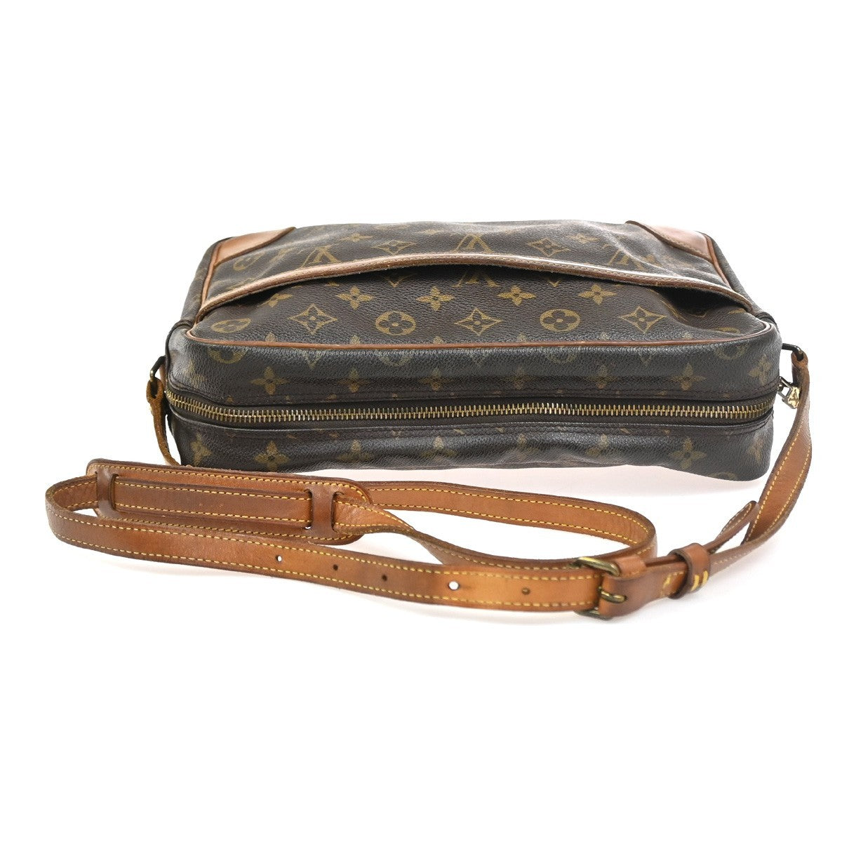 LOUIS VUITTON Trocadero 30 Shoulder Bag Monogram Leather Brown M51272 31CA822