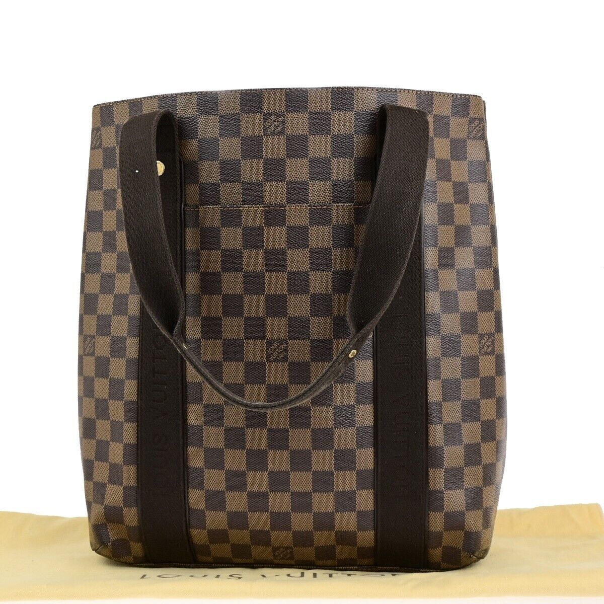 LOUIS VUITTON Cabas Beaubourg Shoulder Bag Damier Ebene Leather N52006 46ED345