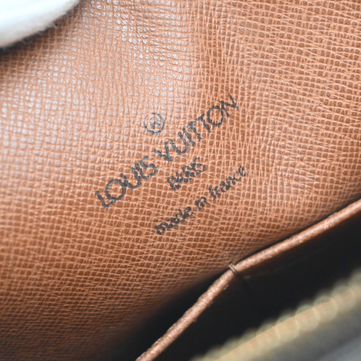 LOUIS VUITTON Compiegne 28 Clutch Hand Bag Monogram Leather Brown M51845 61YJ147