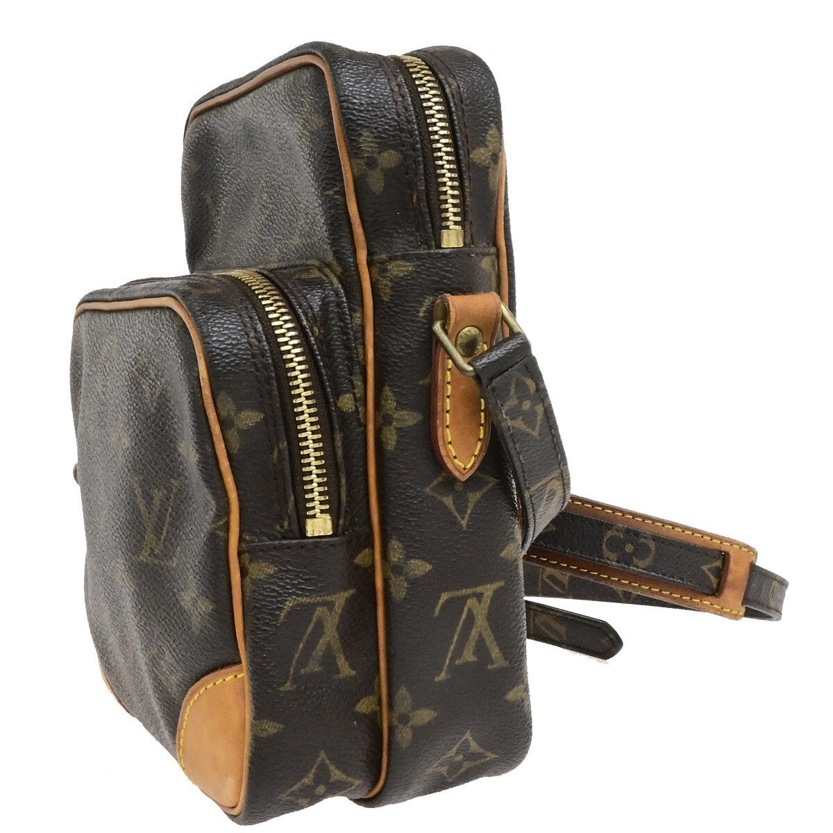 LOUIS VUITTON Amazon Crossbody Shoulder Bag Monogram Leather BN M45236 04EE045